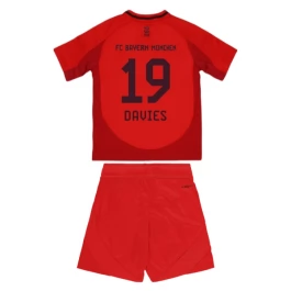 FC Bayern München Davies 19 Heimtrikot Kinder 2024-2025 Günstige Fußballtrikots