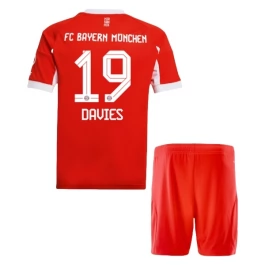 FC Bayern München Davies 19 Heimtrikot Kinder 2025-2026 Günstige Fußballtrikots