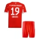 FC Bayern München Davies 19 Heimtrikot Kinder 2025-2026 Günstige Fußballtrikots