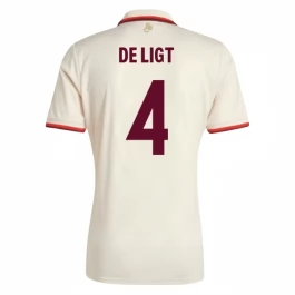 FC Bayern München De Ligt 4 Ausweichtrikot 2024-2025 Günstige Fußballtrikots