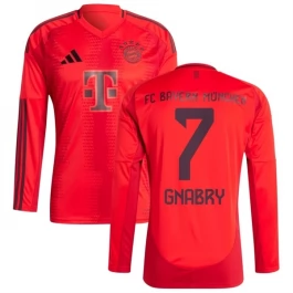 FC Bayern München Gnabry 7 Heimtrikot 2024-2025 L/S Günstige Fußballtrikots