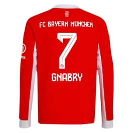 FC Bayern München Gnabry 7 Heimtrikot 2025-2026 L/S Günstige Fußballtrikots