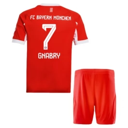FC Bayern München Gnabry 7 Heimtrikot Kinder 2025-2026 Günstige Fußballtrikots