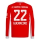 FC Bayern München Guerreiro 22 Heimtrikot 2025-2026 L/S Günstige Fußballtrikots