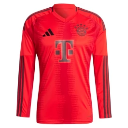 FC Bayern München Heimtrikot 2024-2025 L/S Günstige Fußballtrikots