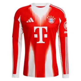 FC Bayern München Heimtrikot 2025-2026 L/S Günstige Fußballtrikots