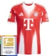 FC Bayern München Heimtrikot Bundesliga Champions Patch 2025-2026 Günstige Fußballtrikots