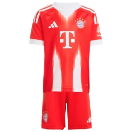 FC Bayern München Heimtrikot Kinder 2025-2026 Günstige Fußballtrikots