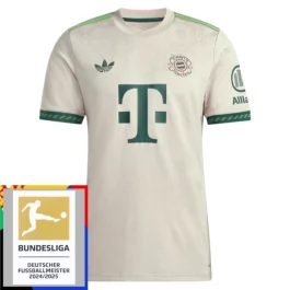 FC Bayern München Heimtrikot Oktoberfest Bundesliga Champions Patch 2025-2026 Günstige Fußballtrikots