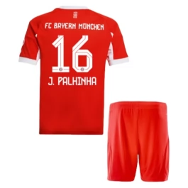 FC Bayern München J.Palhinha 16 Heimtrikot Kinder 2025-2026 Günstige Fußballtrikots