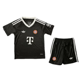 FC Bayern München Kids Torwart Ausweichtrikot Kinder 2024-2025 Günstige Fußballtrikots