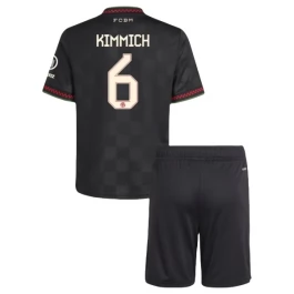 FC Bayern München Kimmich 6 Ausweichtrikot Kinder 2025-2026 Günstige Fußballtrikots