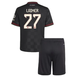 FC Bayern München Laimer 27 Ausweichtrikot Kinder 2025-2026 Günstige Fußballtrikots