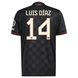 FC Bayern München Luis Díaz 14 Ausweichtrikot 2025-2026 Günstige Fußballtrikots