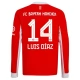 FC Bayern München Luis Díaz 14 Heimtrikot 2025-2026 L/S Günstige Fußballtrikots