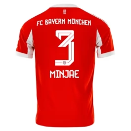 FC Bayern München Minjae 3 Heimtrikot 2025-2026 Günstige Fußballtrikots