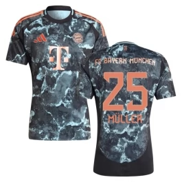 FC Bayern München Müller 25 Auswärtstrikot 2024-2025 Günstige Fußballtrikots