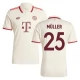 FC Bayern München Müller 25 Ausweichtrikot 2024-2025 Günstige Fußballtrikots
