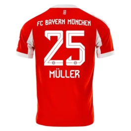 FC Bayern München Müller 25 Heimtrikot 2025-2026 Günstige Fußballtrikots