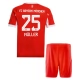 FC Bayern München Müller 25 Heimtrikot Kinder 2025-2026 Günstige Fußballtrikots