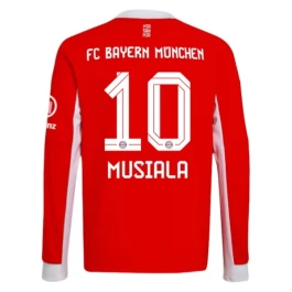FC Bayern München Musiala 10 Heimtrikot 2025-2026 L/S Günstige Fußballtrikots