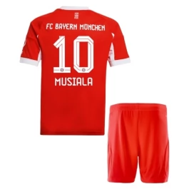 FC Bayern München Musiala 10 Heimtrikot Kinder 2025-2026 Günstige Fußballtrikots