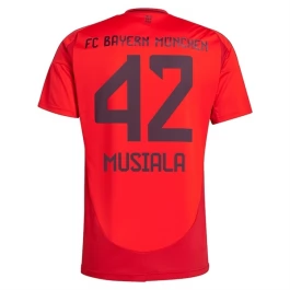 FC Bayern München Musiala 42 Heimtrikot 2024-2025 Günstige Fußballtrikots