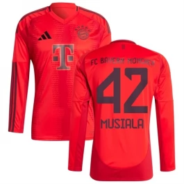 FC Bayern München Musiala 42 Heimtrikot 2024-2025 L/S Günstige Fußballtrikots