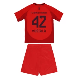 FC Bayern München Musiala 42 Heimtrikot Kinder 2024-2025 Günstige Fußballtrikots