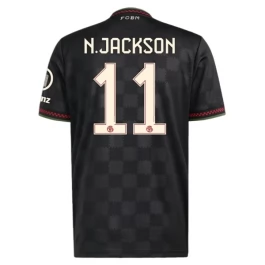 FC Bayern München N.Jackson 11 Ausweichtrikot 2025-2026 Günstige Fußballtrikots