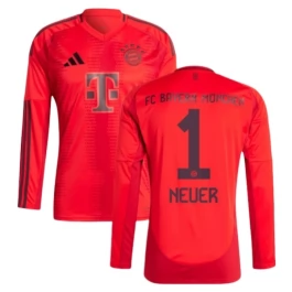 FC Bayern München Neuer 1 Heimtrikot 2024-2025 L/S Günstige Fußballtrikots