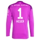 FC Bayern München Neuer 1 Torwart Heimtrikot Purple 2025-2026 L/S Günstige Fußballtrikots