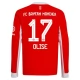 FC Bayern München Olise 17 Heimtrikot 2025-2026 L/S Günstige Fußballtrikots FC Bayern München Olise 17 Heimtrikot 2025-2026 L/S Günstige Fußballtrikots