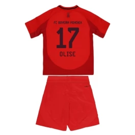 FC Bayern München Olise 17 Heimtrikot Kinder 2024-2025 Günstige Fußballtrikots