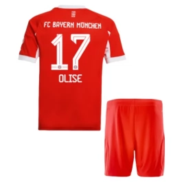 FC Bayern München Olise 17 Heimtrikot Kinder 2025-2026 Günstige Fußballtrikots