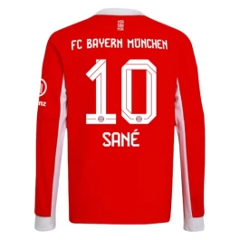 FC Bayern München Sané 10 Heimtrikot 2025-2026 L/S Günstige Fußballtrikots