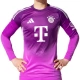 FC Bayern München Torwart Heimtrikot Purple 2025-2026 L/S Günstige Fußballtrikots