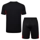 FC Bayern München Trainingsshirt Anzüge Kinder 2025-26 - Shorts Schwarz