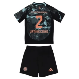 FC Bayern München Upamecano 2 Auswärtstrikot Kinder 2024-2025 Günstige Fußballtrikots