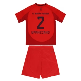 FC Bayern München Upamecano 2 Heimtrikot Kinder 2024-2025 Günstige Fußballtrikots