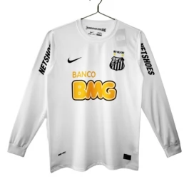 FC Santos Heimtrikot Retro 2012-2013 L/S Günstige Fußballtrikots