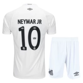 FC Santos Neymar Jr 10 Heimtrikot Kinder 2025-2026 Günstige Fußballtrikots