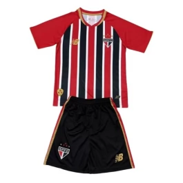 FC São Paulo Auswärtstrikot Kinder 2025-2026 Günstige Fußballtrikots