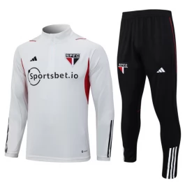 FC São Paulo Trainingsanzüge 2023-24 - 1-4 Zip Grau