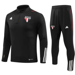 FC São Paulo Trainingsanzüge 2023-24 - 1-4 Zip Schwarz