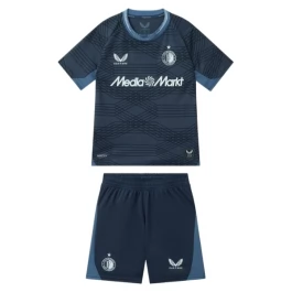 Feyenoord Auswärtstrikot Kinder 2025-2026 Günstige Fußballtrikots