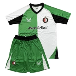 Feyenoord Ausweichtrikot Kinder 2024-2025 Günstige Fußballtrikots