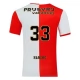 Feyenoord Hancko 33 Heimtrikot 2025-2026 Günstige Fußballtrikots