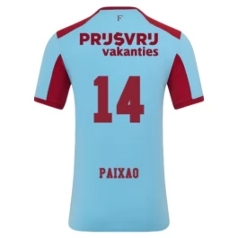 Feyenoord Paixao 14 Ausweichtrikot 2025-2026 Günstige Fußballtrikots
