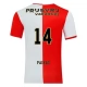 Feyenoord Paixao 14 Heimtrikot 2025-2026 Günstige Fußballtrikots